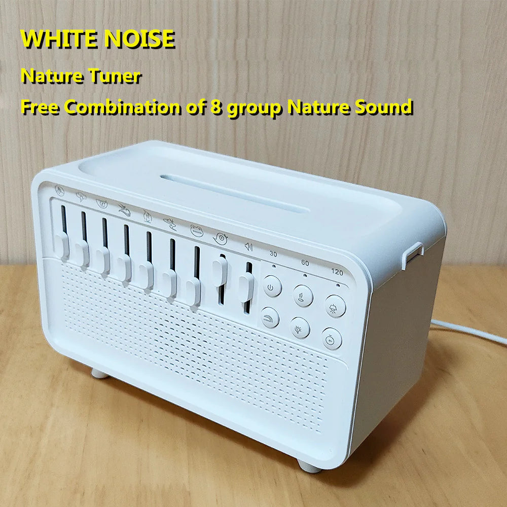 White Noise Night Lamp & Aromatherapy Humidifier